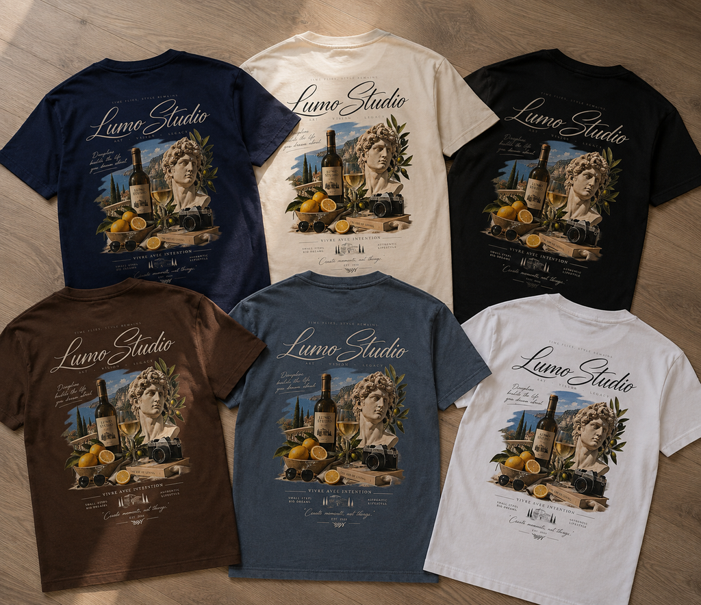 Lumo Studio The taste of wine T-shirt